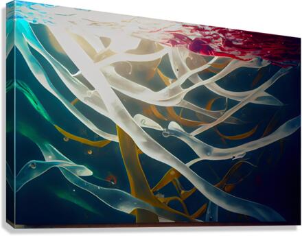 Luminous Abstract Canvas Print