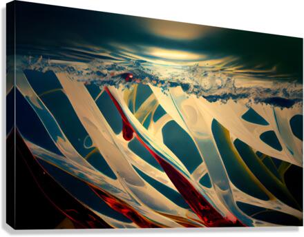 Transparent Reflections Canvas Print