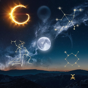 une image cosmique refletant un grand evenement 