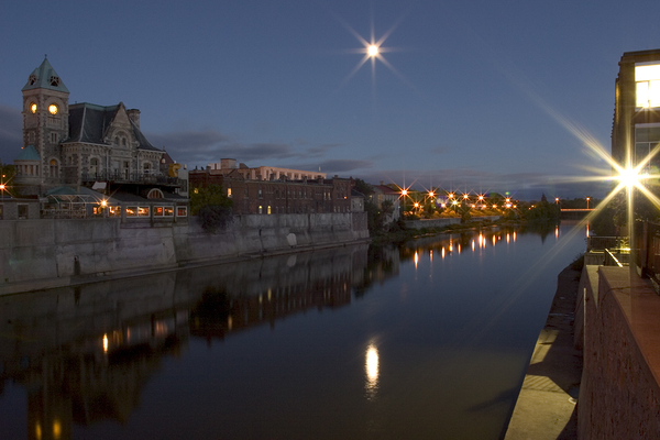 Night Galt Ontario  Print