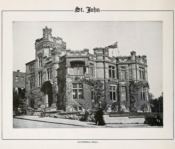 Caverhill Hall - Saint John New Brunswick Canada - circa 1910 by Canadian Retro