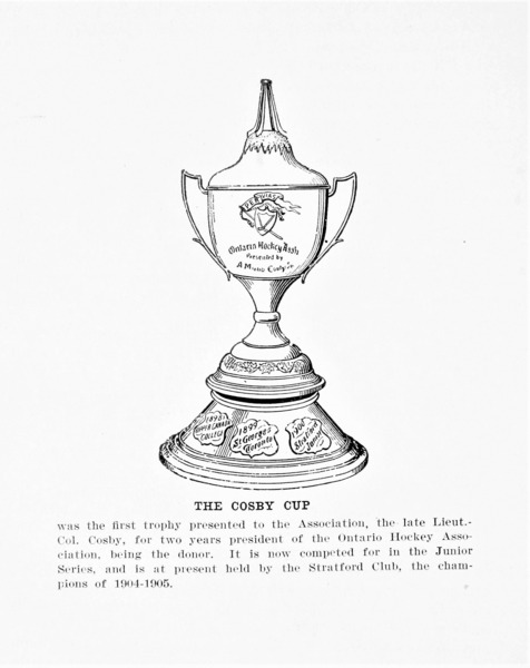 Ontario Hockey Association - Cosby Cup - circa 1905 by Canadian Retro