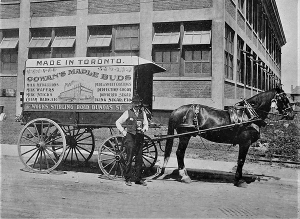 Cowans Maple Buds - Toronto Ontario Canada - Vintage Photos - circa 1910 by Canadian Retro