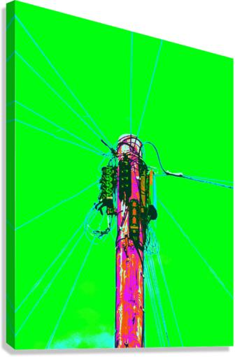 Wired 11 Canvas Print