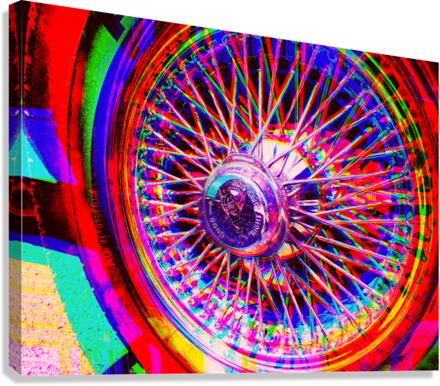 Wirewheel 1 Canvas Print