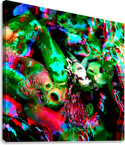 FishFeed G Canvas Print