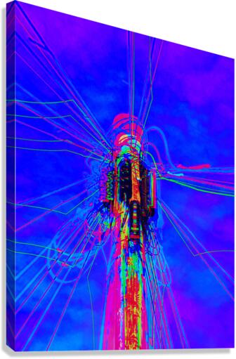 Wired 6 Canvas Print