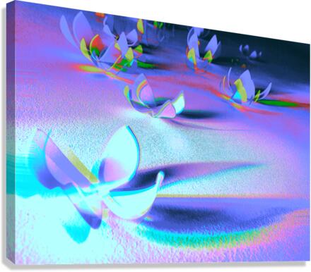 Flutter 3 Canvas Print