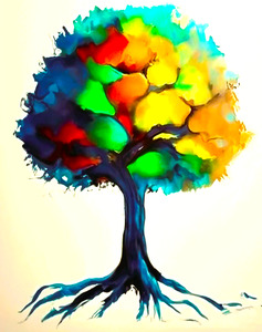 Modern Wall Art Wood Canvas