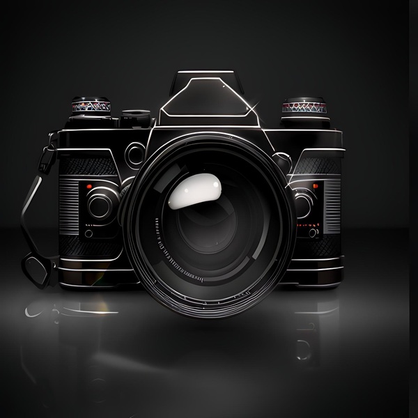 Camera image  for decoration Print
