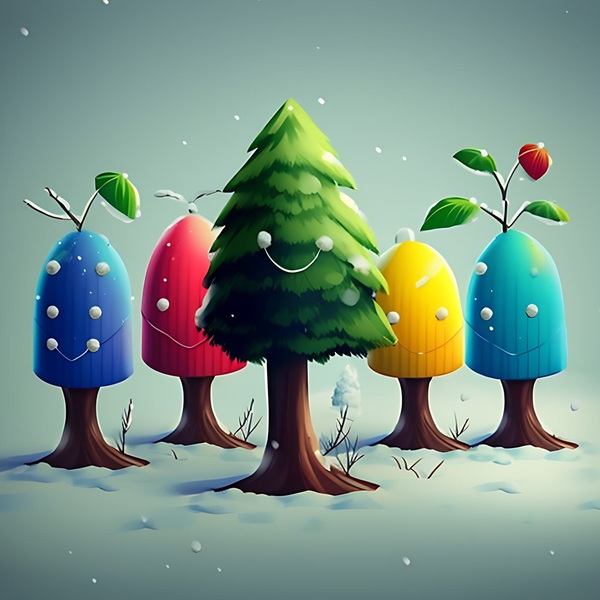 Poster of the forest by Aroness