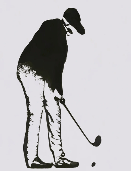 golf player Print