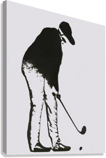 golf player Canvas Print