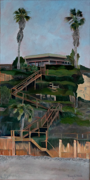 stairway to heaven 2 palms  Print
