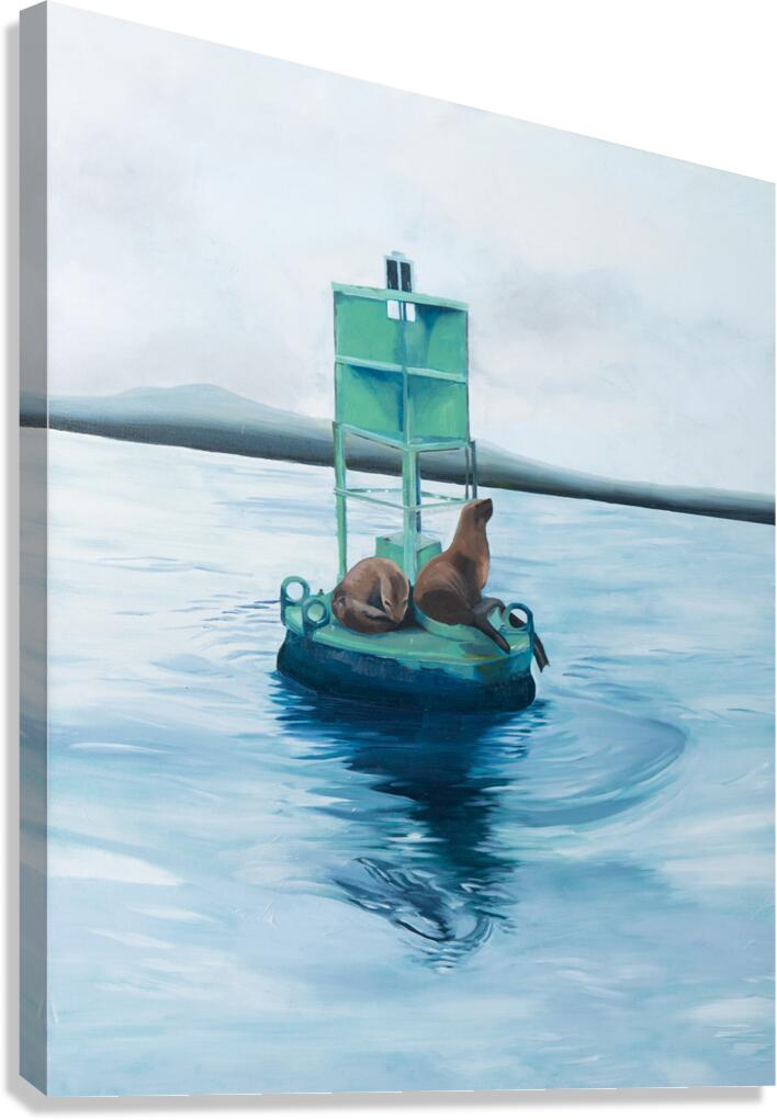 Peaceful perch  Canvas Print