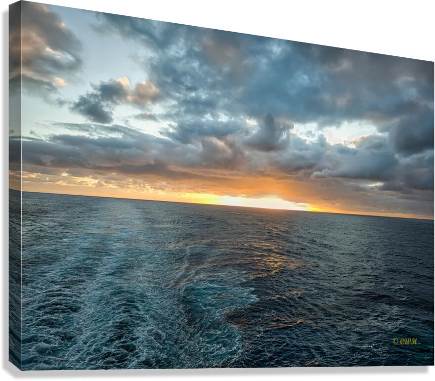 ATLANTIC SUNRISE Holt RezN888  Canvas Print