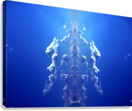 Blue 1 Canvas Print