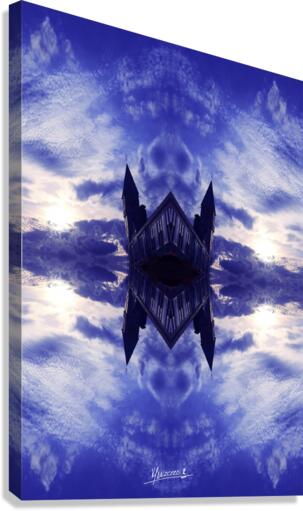 blue 10 Canvas Print