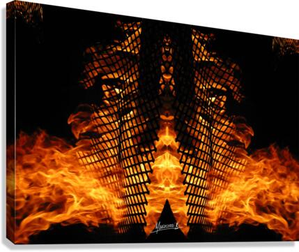Fire 4  Canvas Print