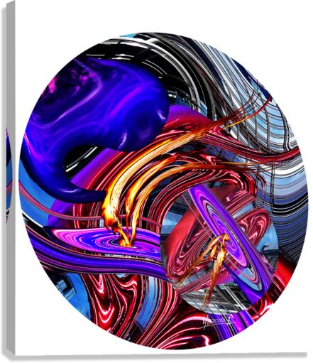 Psychedelic 35 Canvas Print