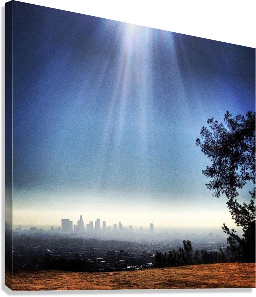 LA SKYLINE Canvas Print