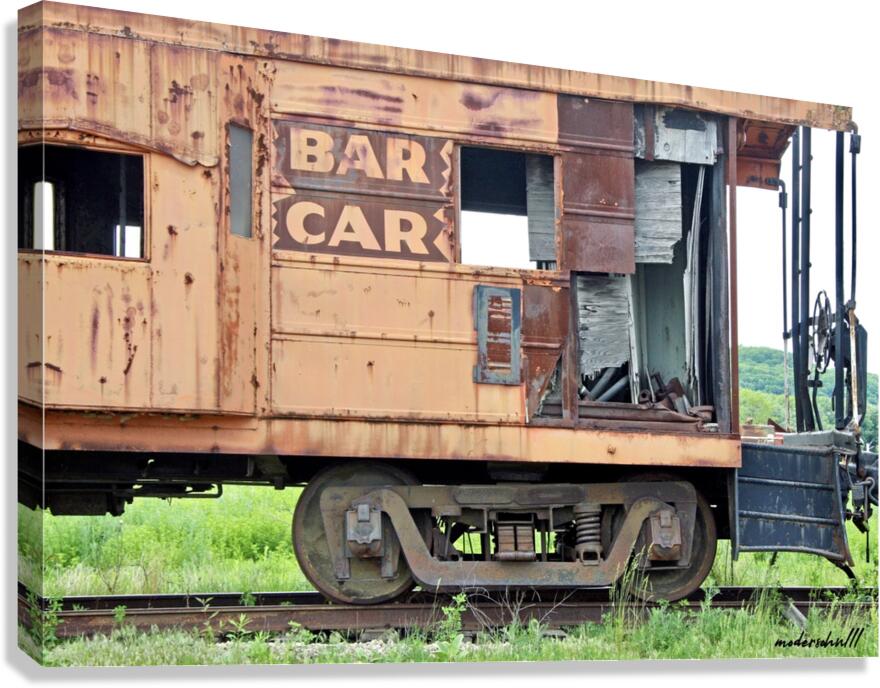 BAR CAR Canvas Print