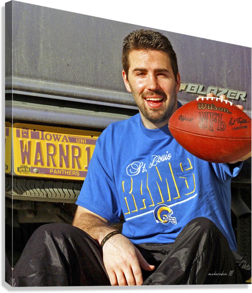 KURT WARNER Canvas Print