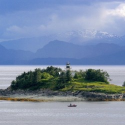 LIGHTHOUSE ALASKA ISLAND