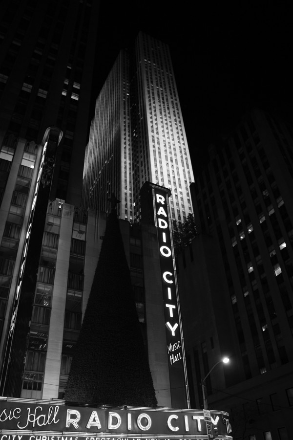 Radio City Noir Print