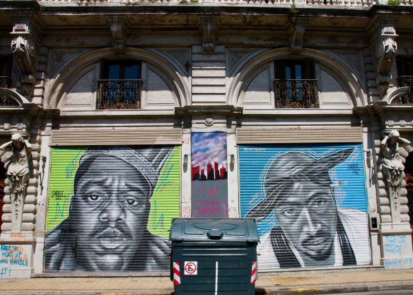 Biggie and Tupac by Tony Forcucci