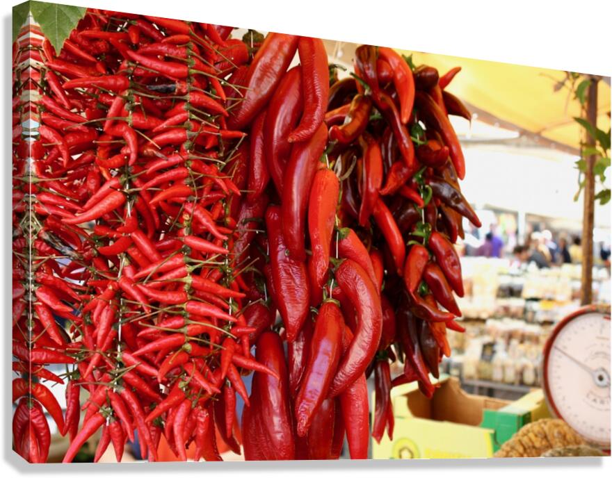 Peppers Canvas Print