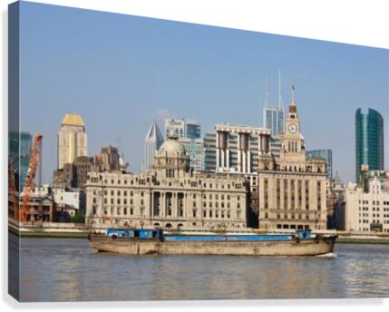 Shanghai Bund Canvas Print
