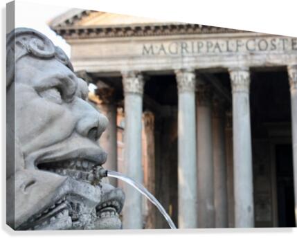 Pantheon Canvas Print