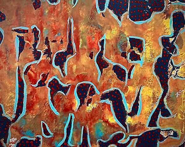 Golden Fusion  by Connie Carleton Art