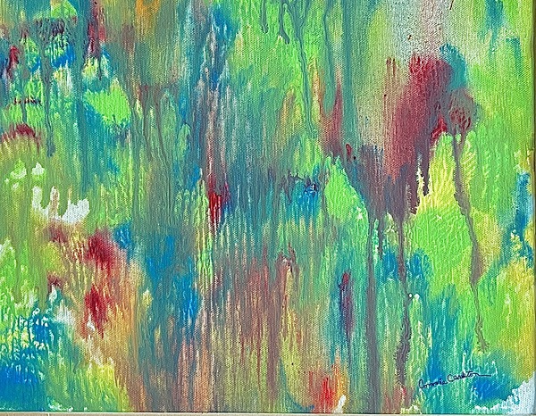 Tulip Garden by Connie Carleton Art