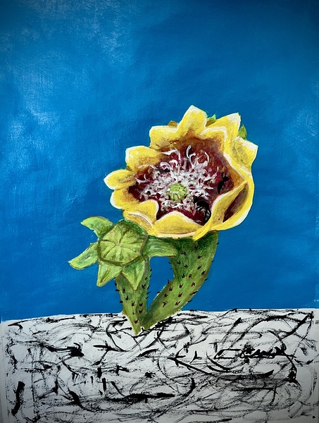 Cactus Bloom Print