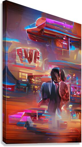 pulpfiction Canvas Print
