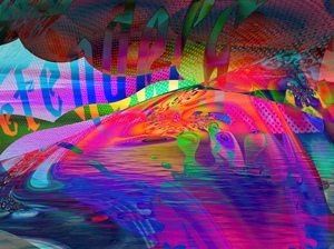 Splashing bread