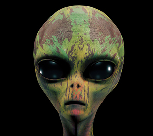Alien Head Texture
