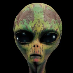 Alien Head Texture