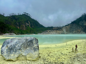 White Crater Java Indonesia 2