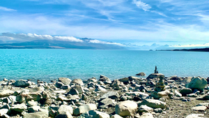 Beautiful Blue Lake