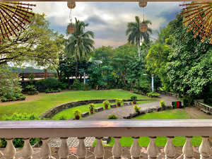 Beautiful Garden from the Balcony