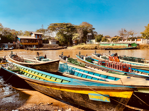 Inle Lake Boats