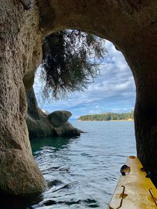Kayaking Out of a Cave
