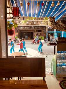 Kids Wearing Blue