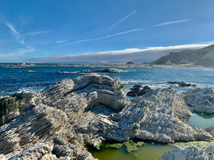 Light Gray Pancake Rocks