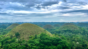 Mint Chocolate Hills Bohol Philippines