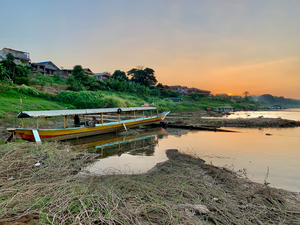 Sunset Boat