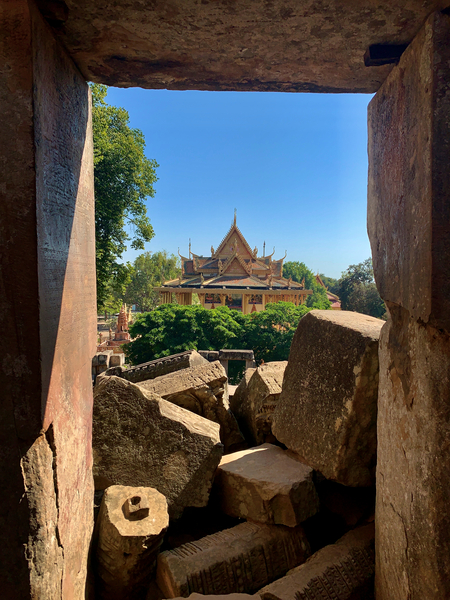 A Temple Afar Print